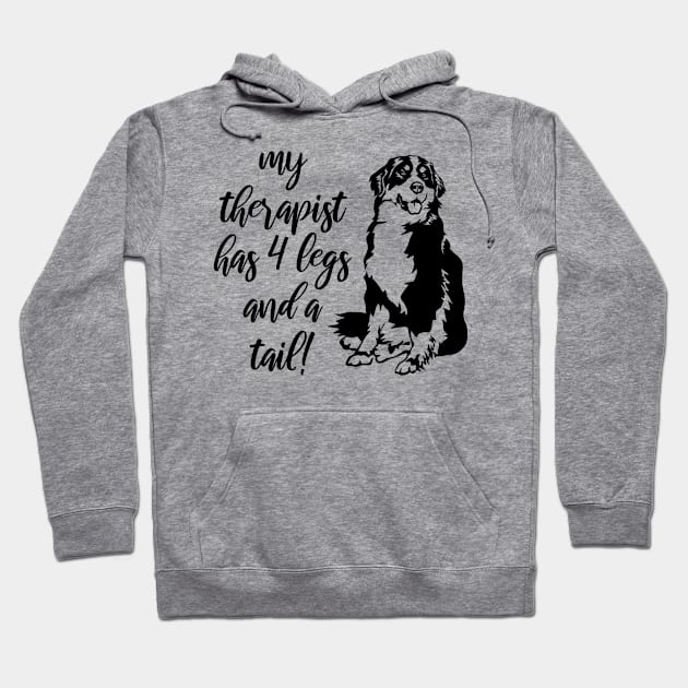 Bernese mountain dog Hoodie by Bernesemountaindogstuff